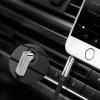 Кабель Ugreen AV119 Angled AUX 3.5mm Mini Jack to AUX 3.5mm Mini Jack 1m Black (10597B)