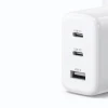 Мережевий зарядний пристрій Ugreen CD275 FC/QC/PD 65W 2xUSB-C | USB-A White (90496B)