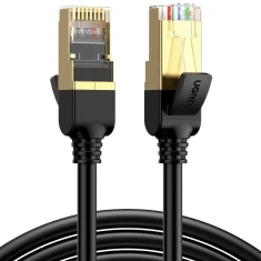 Кабель Ugreen NW107 RJ45 to RJ45 Cat.7 STP 5m Black (11271-ugreen)