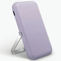 Портативний зарядний пристрій UNIQ Hoveo Fast Charger Wireless USB-C 20W 5000mAh Lilac Lavender (UNIQ-HOVEO-LAVENDER)