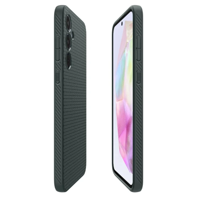 Чохол Spigen Liquid Air для Samsung Galaxy A55 5G (A556) Abyss Green (ACS07527)
