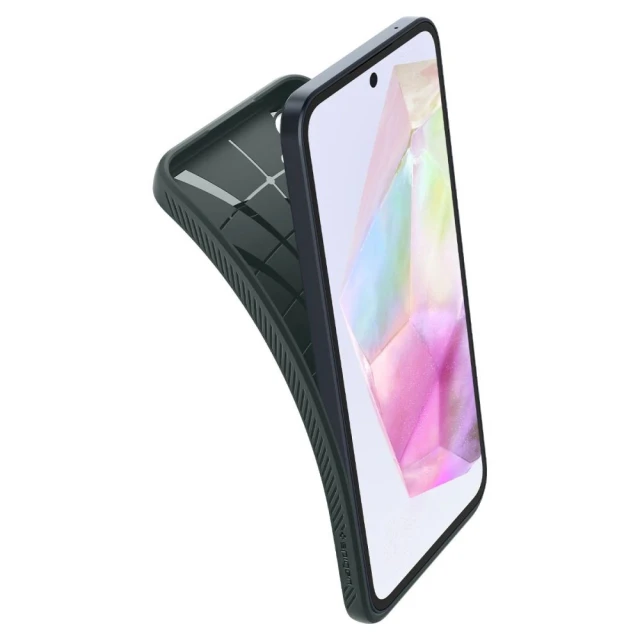 Чохол Spigen Liquid Air для Samsung Galaxy A55 5G (A556) Abyss Green (ACS07527)