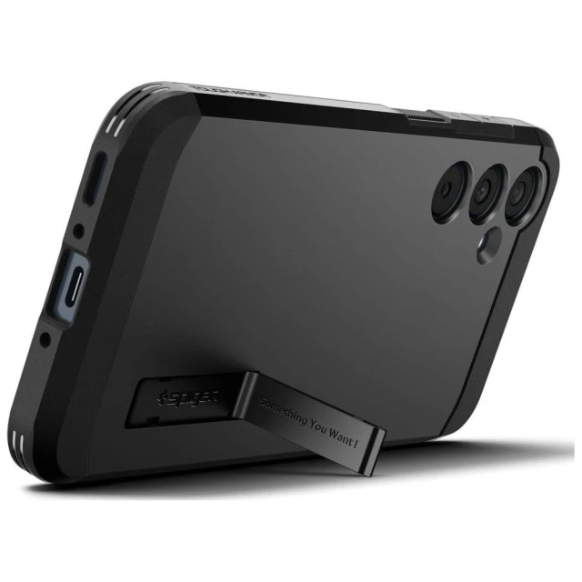 Чехол Spigen Tough Armor для Samsung Galaxy A35 5G (A356) Black (ACS07517)