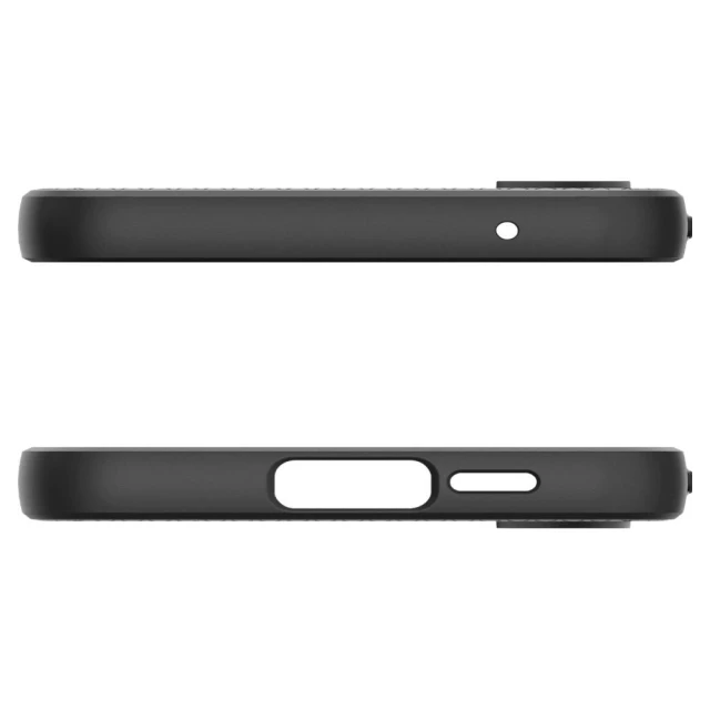 Чохол Spigen Liquid Air для Samsung Galaxy A55 5G (A556) Matte Black (ACS07526)