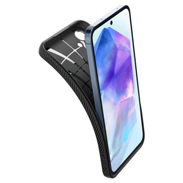 Чохол Spigen Liquid Air для Samsung Galaxy A55 5G (A556) Matte Black (ACS07526)