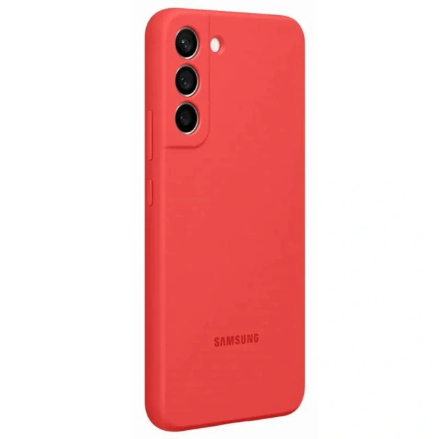 Чохол Samsung Silicone Cover для Samsung Galaxy S22 Plus (S906) Glow Red (EF-PS906TPEGWW)