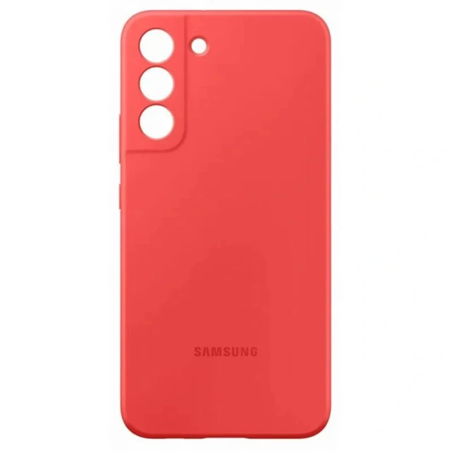Чохол Samsung Silicone Cover для Samsung Galaxy S22 Plus (S906) Glow Red (EF-PS906TPEGWW)