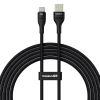 Кабель Baseus Flash 2 USB-A to USB-C 100W 2m Black (6932172657529)