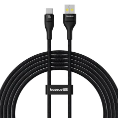 Кабель Baseus Flash 2 USB-A to USB-C 100W 2m Black (6932172657529)