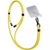 Універсальний шнурок 3mk EasyClip Yellow with Black Metal (5903108568708)