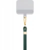Універсальний шнурок 3mk EasyClip Dark Green with Gold Metal (5903108568623)