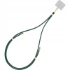 Універсальний шнурок 3mk EasyClip Dark Green with Gold Metal (5903108568623)
