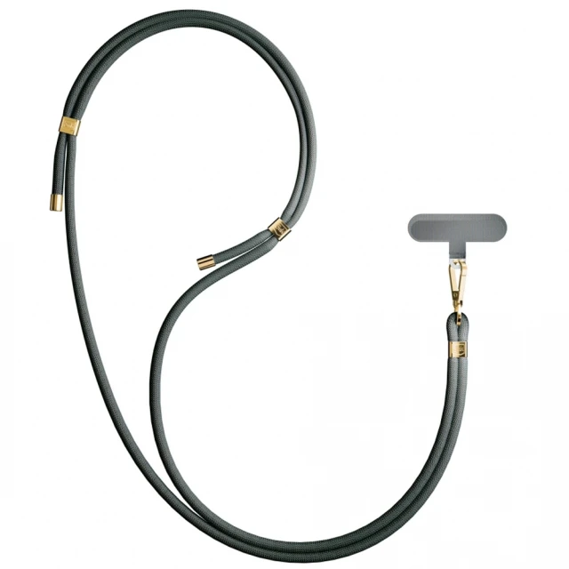 Універсальний шнурок 3mk EasyClip Elite Evergreen with Gold Metal (5903108572569)