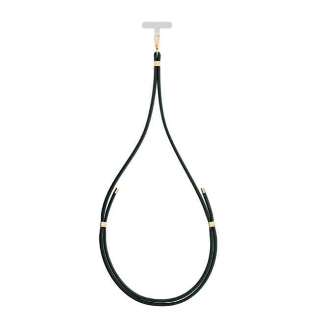 Універсальний шнурок 3mk EasyClip Elite Evergreen with Gold Metal (5903108572569)