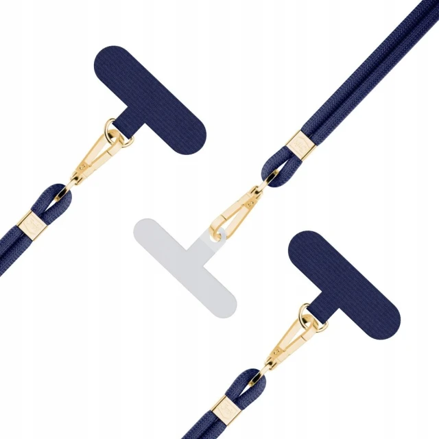 Універсальний шнурок 3mk EasyClip Elite Pacific with Gold Metal (5903108572583)