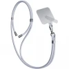 Універсальний шнурок 3mk EasyClip Grey with Silver Metal (5903108568647)
