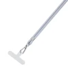 Універсальний шнурок 3mk EasyClip Grey with Silver Metal (5903108568647)