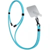 Універсальний шнурок 3mk EasyClip Light Blue with Black Metal (5903108568654)