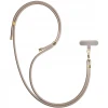 Універсальний шнурок 3mk EasyClip Elite Taupe with Gold Metal (5903108572606)