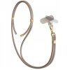 Універсальний шнурок 3mk EasyClip Elite Taupe with Gold Metal (5903108572606)