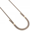 Універсальний шнурок 3mk EasyClip Elite Taupe with Gold Metal (5903108572606)