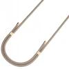 Універсальний шнурок 3mk EasyClip Elite Taupe with Gold Metal (5903108572606)