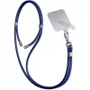 Універсальний шнурок 3mk EasyClip Dark Blue with Silver Metal (5903108568616)