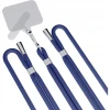 Універсальний шнурок 3mk EasyClip Dark Blue with Silver Metal (5903108568616)