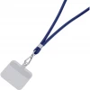 Універсальний шнурок 3mk EasyClip Dark Blue with Silver Metal (5903108568616)