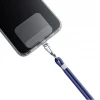 Універсальний шнурок 3mk EasyClip Dark Blue with Silver Metal (5903108568616)
