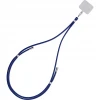 Універсальний шнурок 3mk EasyClip Dark Blue with Silver Metal (5903108568616)