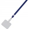 Універсальний шнурок 3mk EasyClip Dark Blue with Silver Metal (5903108568616)