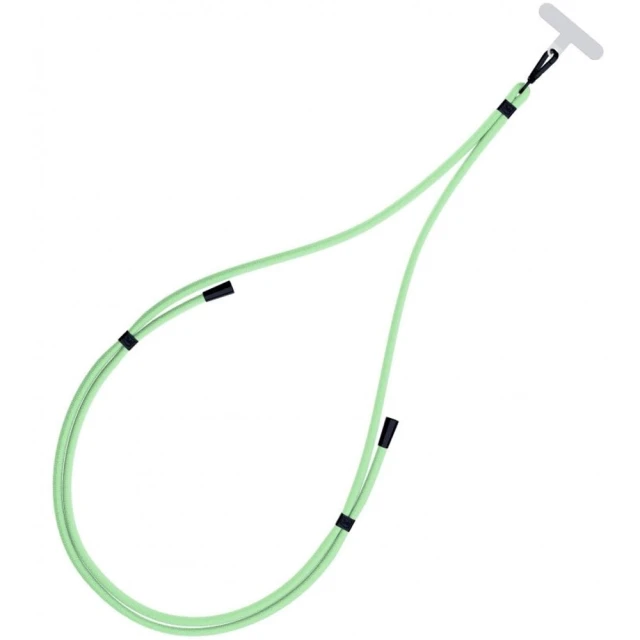 Універсальний шнурок 3mk EasyClip Green with Black Metal (5903108568630)