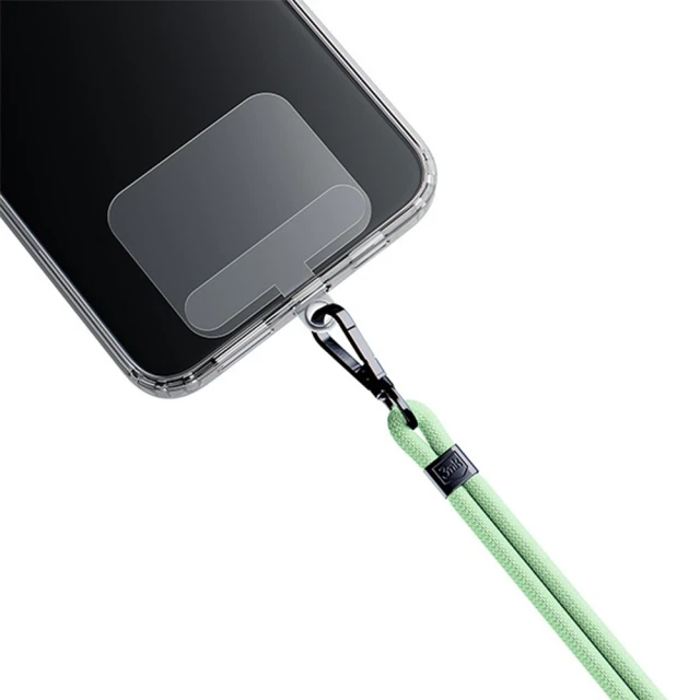 Універсальний шнурок 3mk EasyClip Green with Black Metal (5903108568630)