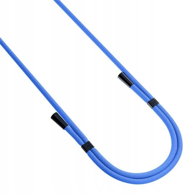Універсальний шнурок 3mk EasyClip Blue with Black Metal (5903108568609)