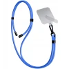 Універсальний шнурок 3mk EasyClip Blue with Black Metal (5903108568609)
