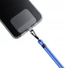 Універсальний шнурок 3mk EasyClip Blue with Black Metal (5903108568609)