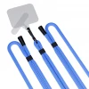 Універсальний шнурок 3mk EasyClip Blue with Black Metal (5903108568609)