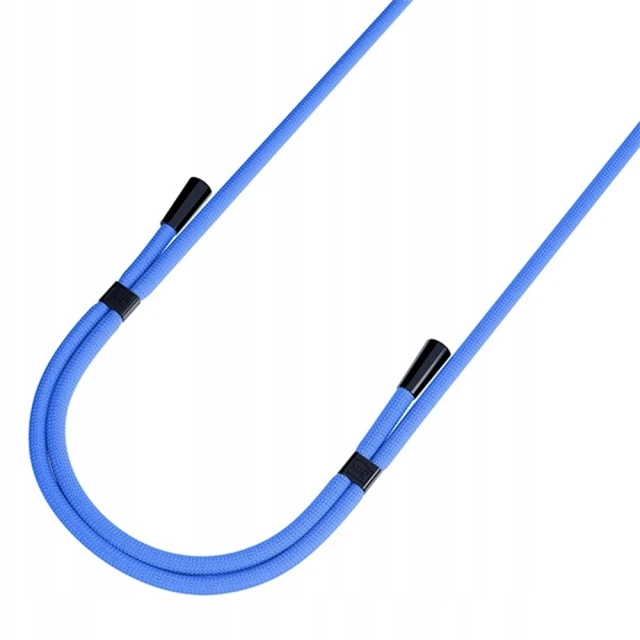 Універсальний шнурок 3mk EasyClip Blue with Black Metal (5903108568609)