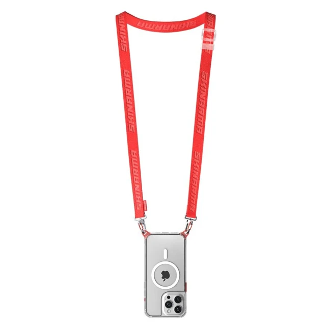 Універсальний ремінець Skinarma Scout Logo Neck Strap Red (SK-SCOUT-LY-RED)