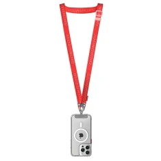 Універсальний ремінець Skinarma Scout Logo Neck Strap Red (SK-SCOUT-LY-RED)