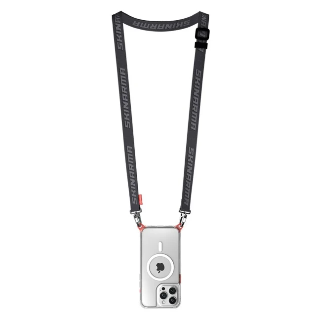 Універсальний ремінець Skinarma Scout Logo Neck Strap Grey (SK-SCOUT-LY-GREY)