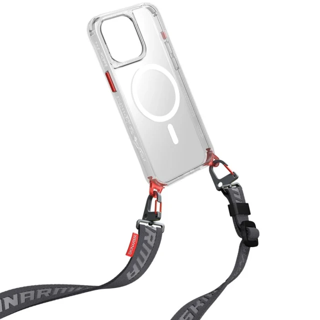 Універсальний ремінець Skinarma Scout Logo Neck Strap Grey (SK-SCOUT-LY-GREY)