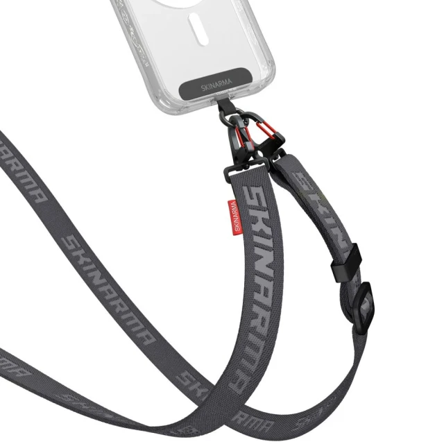 Універсальний ремінець Skinarma Scout Logo Neck Strap Grey (SK-SCOUT-LY-GREY)