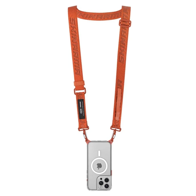 Універсальний ремінець Skinarma Scout XE Logo Neck Strap Orange (SK-SCTXE-LY-ORG)