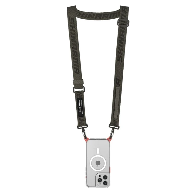 Універсальний ремінець Skinarma Scout XE Logo Neck Strap Olive (SK-SCTXE-LY-GRN)