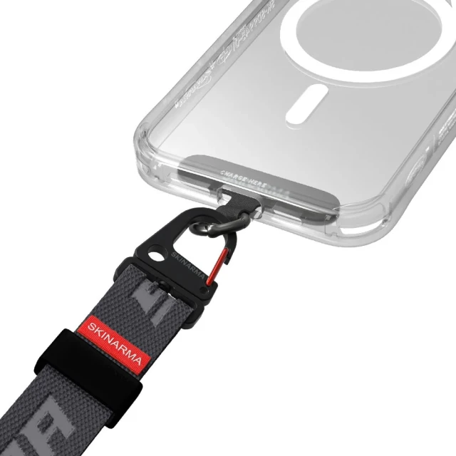 Универсальный ремешок Skinarma Scout Logo Wrist Strap Grey (SK-SCOUT-HS-GREY)
