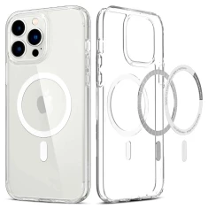 Чохол Spigen для iPhone 13 Pro Max Ultra Hybrid White with MagSafe (ACS03210)