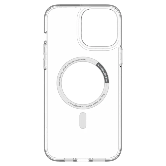 Чохол Spigen для iPhone 13 Pro Max Ultra Hybrid White with MagSafe (ACS03210)
