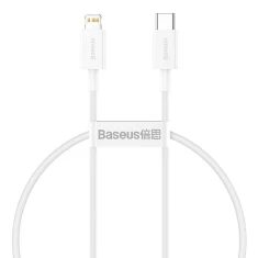 Кабель Baseus Superior Series Fast Charging USB-C to Lightning 0.25m White (CATLYS-02)